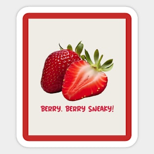 Strawberry Love Sticker